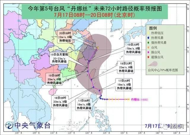 預警丨臺風“丹娜絲”周末來襲，深圳廣州廈門寧波上海港或隨時停止作業，外貿貨代企業抓緊出貨！