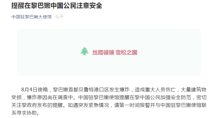 突發(fā)!史上最大港口大爆炸今晨發(fā)生在貝魯特:2700噸危險(xiǎn)品爆炸,傷亡超4000(圖9)